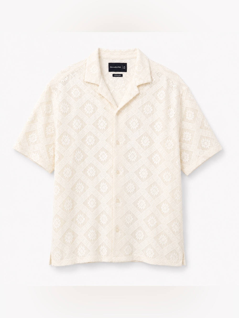 Abercrombie & Fitch Beige Resort Shirt
